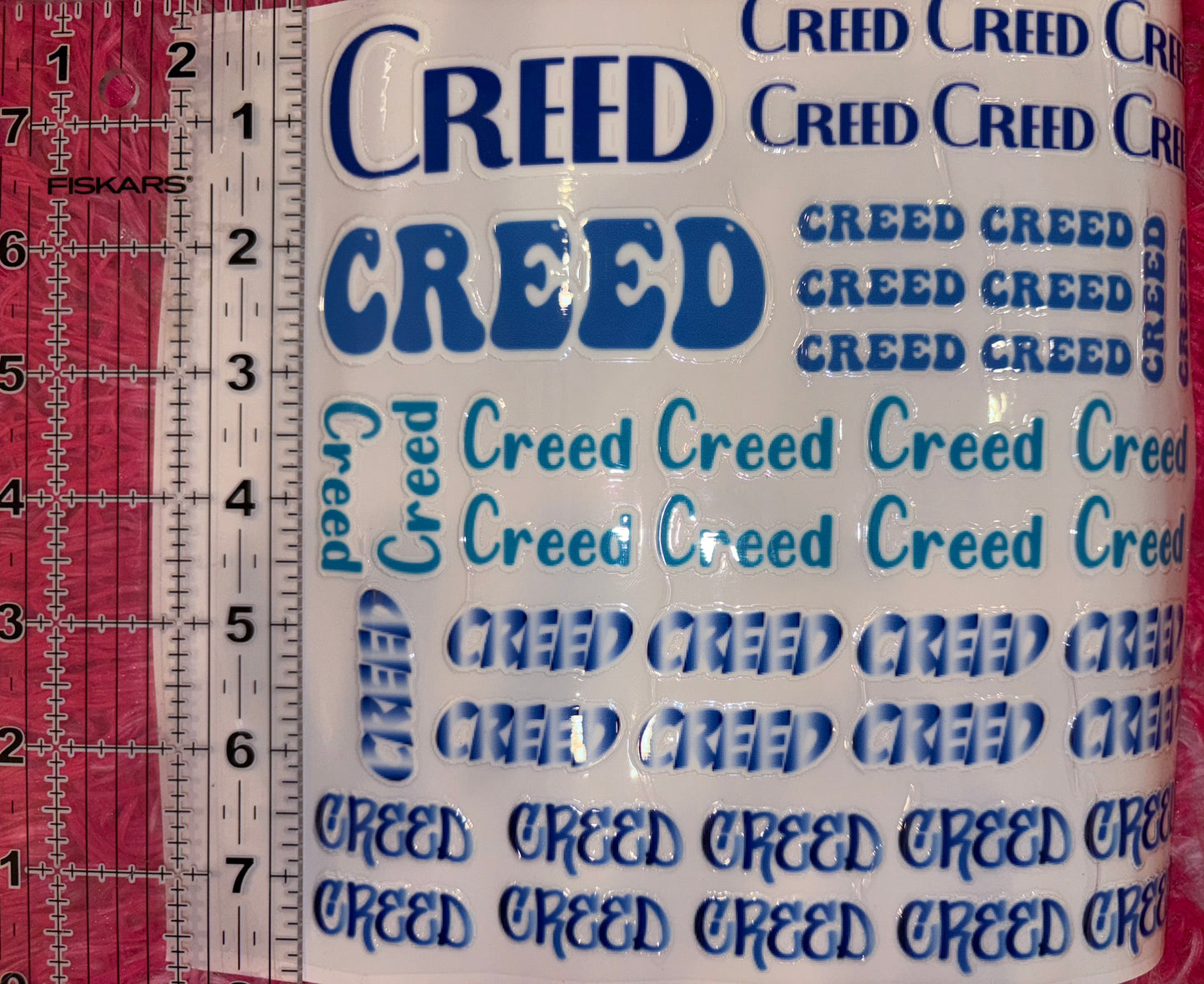 Name sheet (free customization) put name & color at checkout in notes